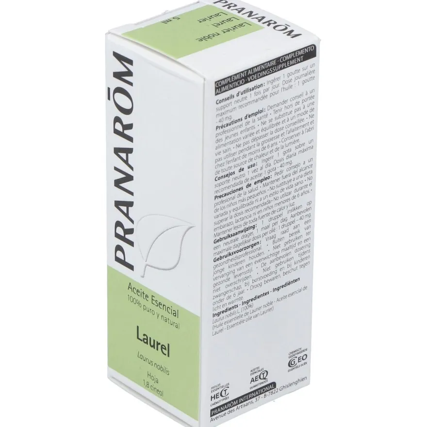 Aeqt Top Naturales Laurel Hoja 5ml - Pranarom