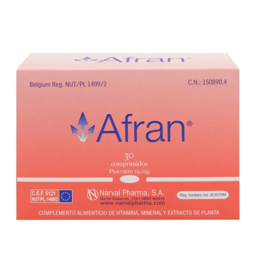 Afran (30 Comprimidos) - Narvalpharma
