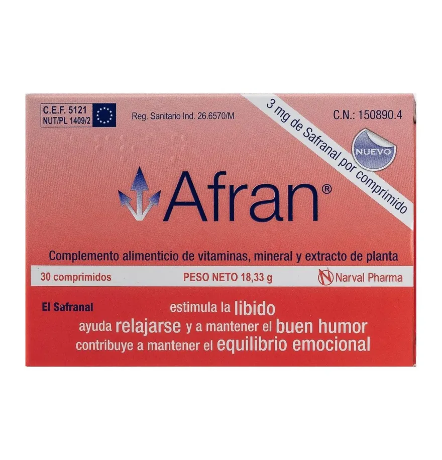 Afran (30 Comprimidos) - Narvalpharma