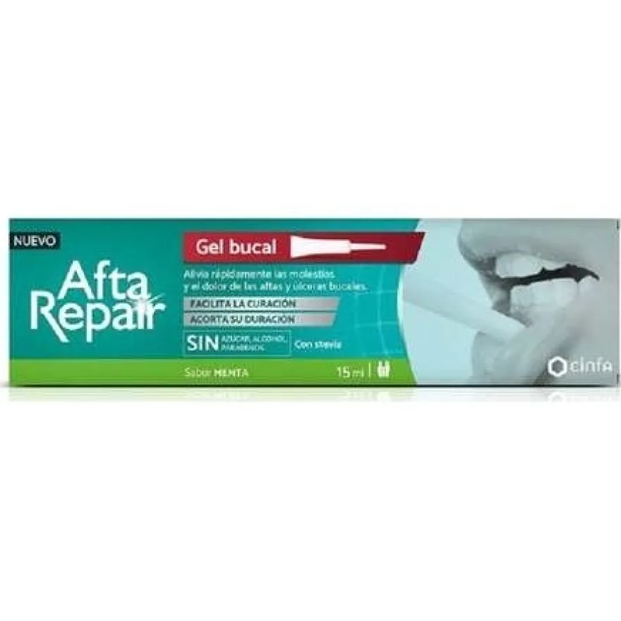Afta Repair Gel con Sabor a Menta 15ml - Cinfa