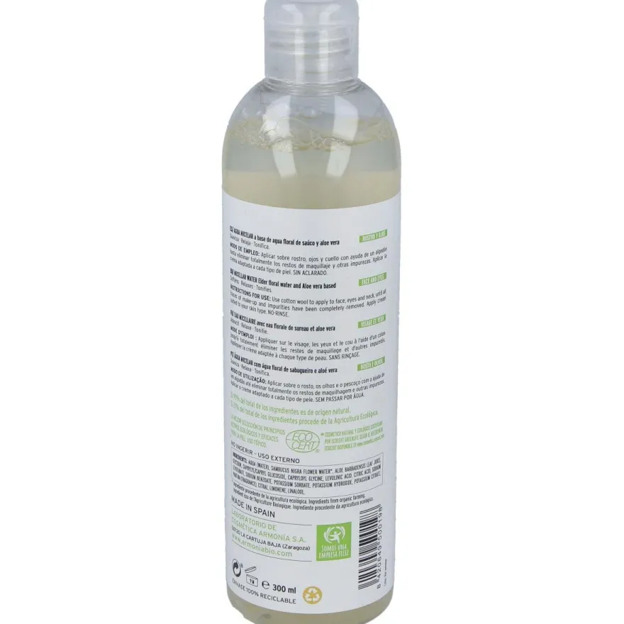 Agua Limpiadora Micelar Bio 300Ml.