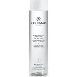 Agua Micelar Desmaquillante Rostro Ojos Labios 250ml - Collistar