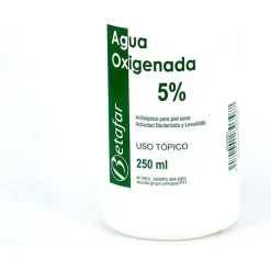 Agua Oxigenad Betafar 5% 250 ml - Betafar