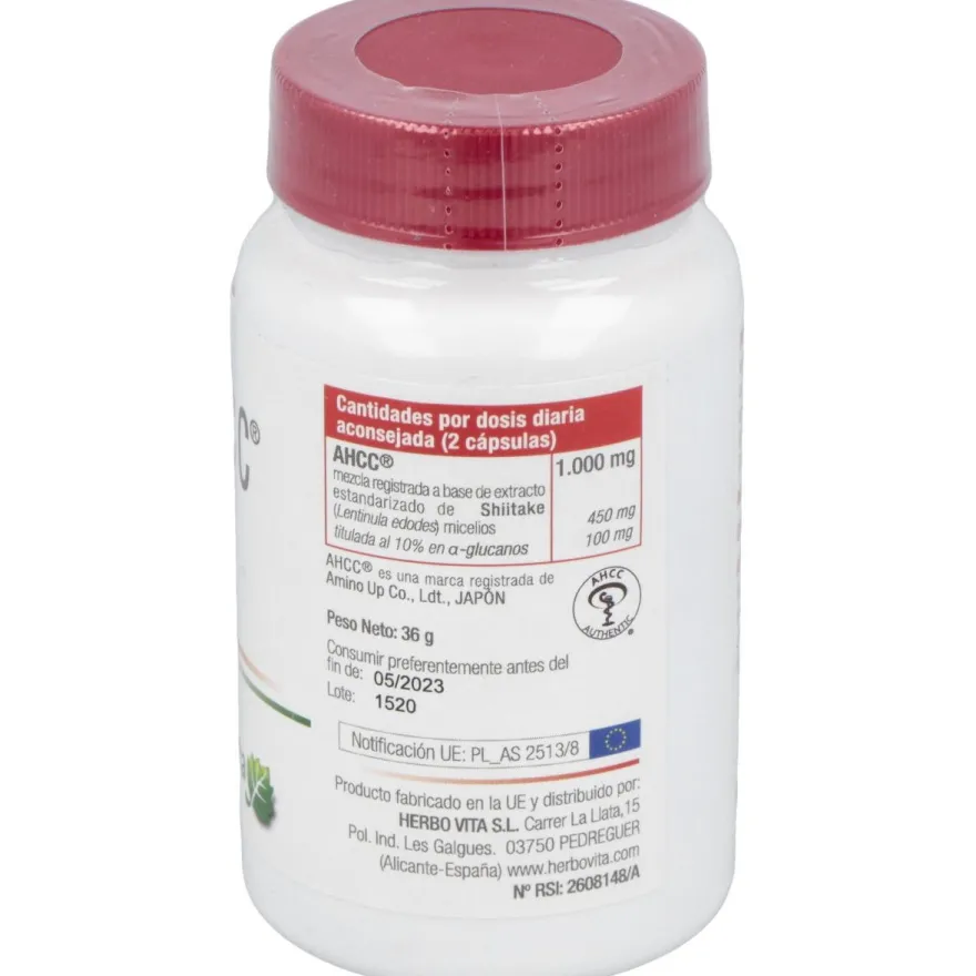 Ahcc 6ocaps - Herbovita