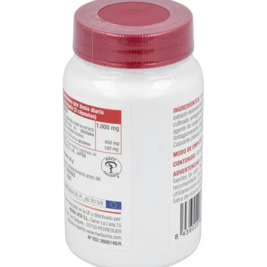 Ahcc 6ocaps - Herbovita