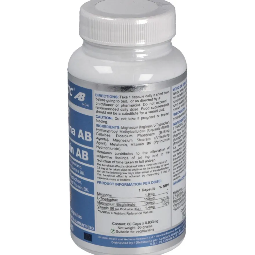 Airbiotic® Ab Melatonina Complex 60Cáps