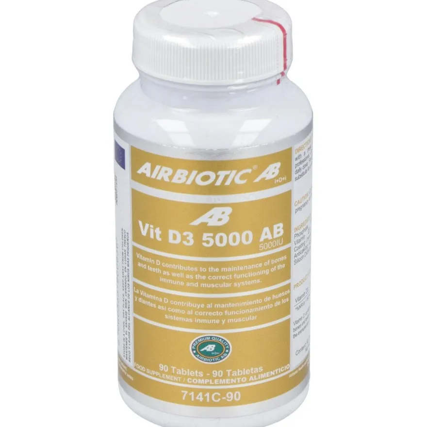 Airbiotic® Ab Vitamina D3 125Mg 90 Tabletas