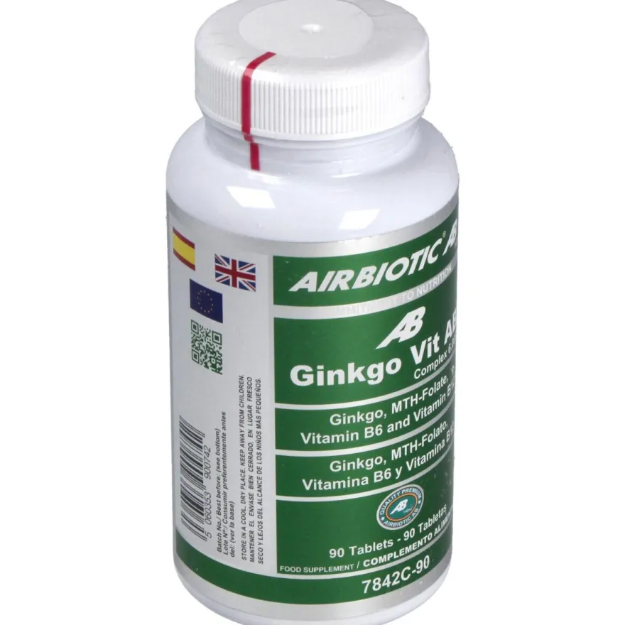 Airbiotic Ginkgo-Vit Ab Complex 6.000 90 Tabletas