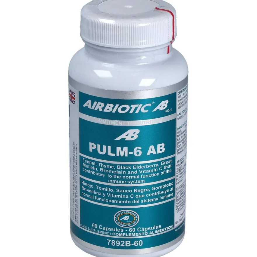 Airbiotic Pulm-6 Ab 60 Cápsulas