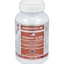 Airbiotic Vit C Ab Complex 1.000 Mg Lib. Sostenida 120 Tabletas