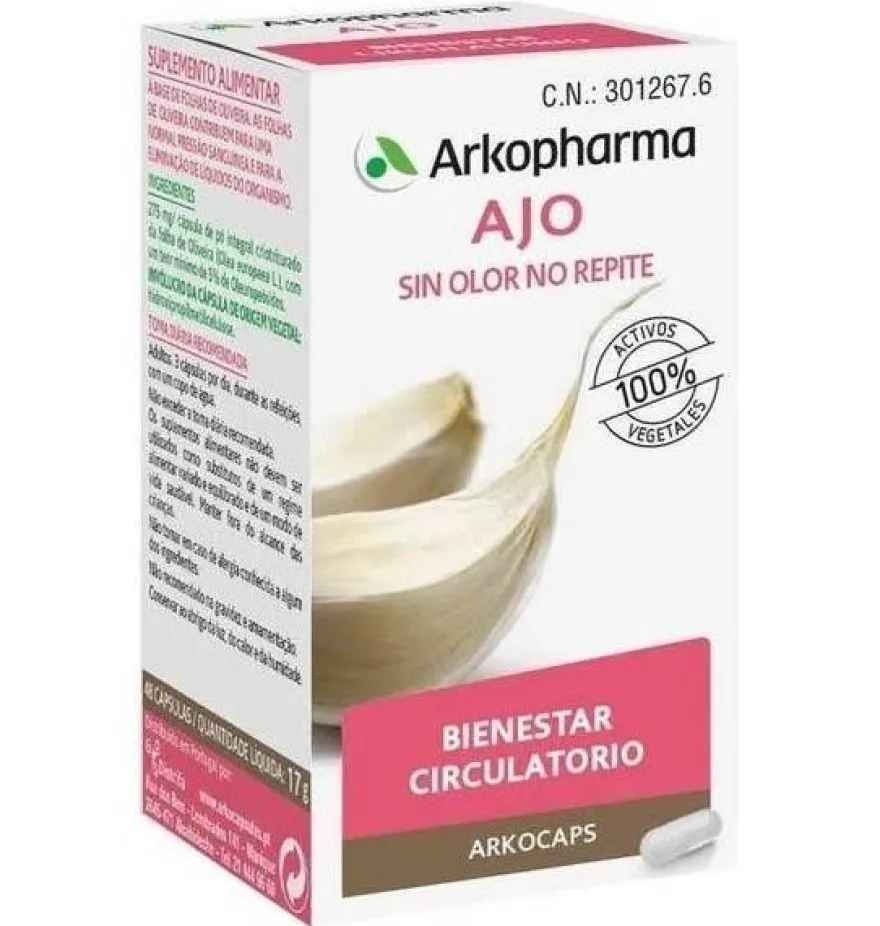 Ajo Arkopharma (48 Cápsulas) - Arkopharma