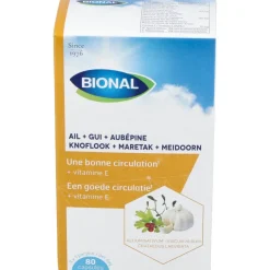 Ajo+muérdago+espino Blanco+vitamina e 80 Cápsulas - Bional