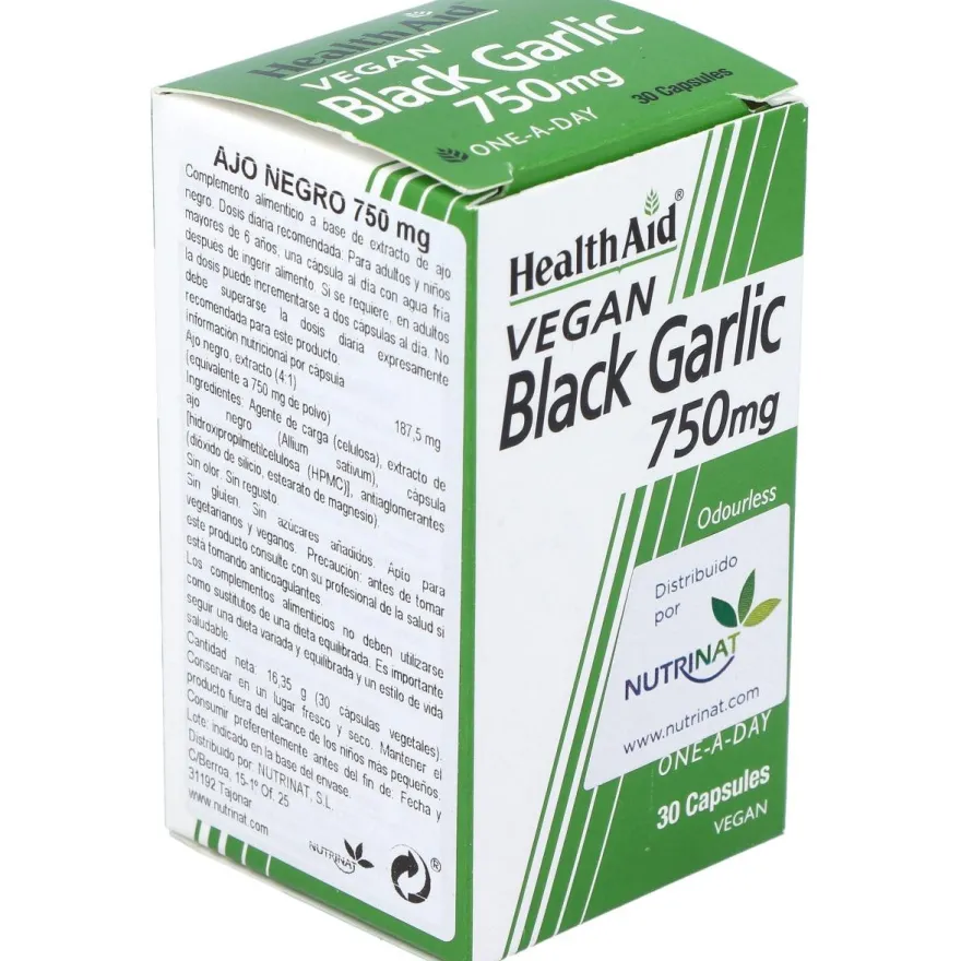 Ajo Negro (Rico En S-Alilcisteina) 30Vcap. Health
