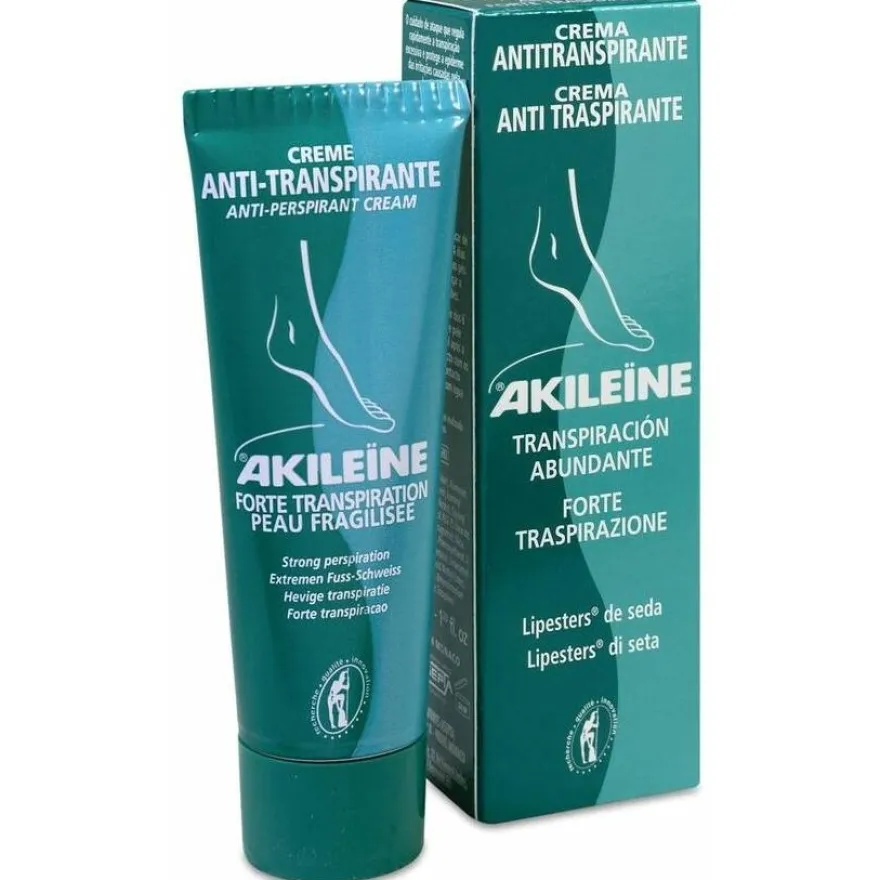 Akileine Crema Antitranspirante Para Pies 75Ml