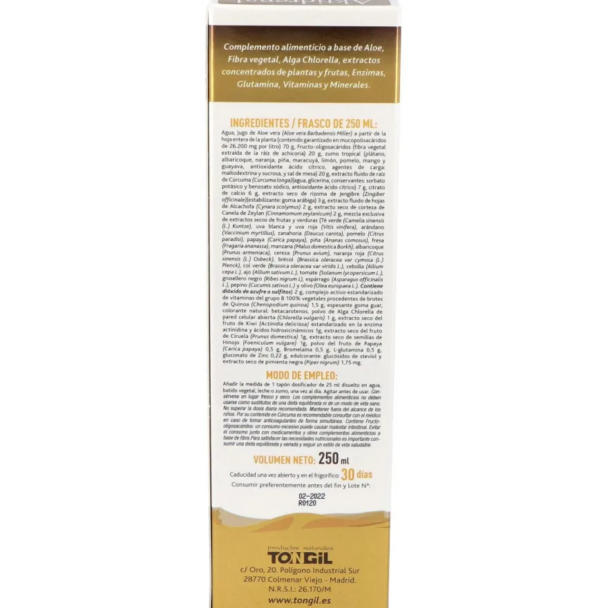 Aktidrenal Savia Dorada 250Ml. Lineabel
