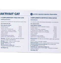 Aktivait Gatos Blister 60 Capsulas