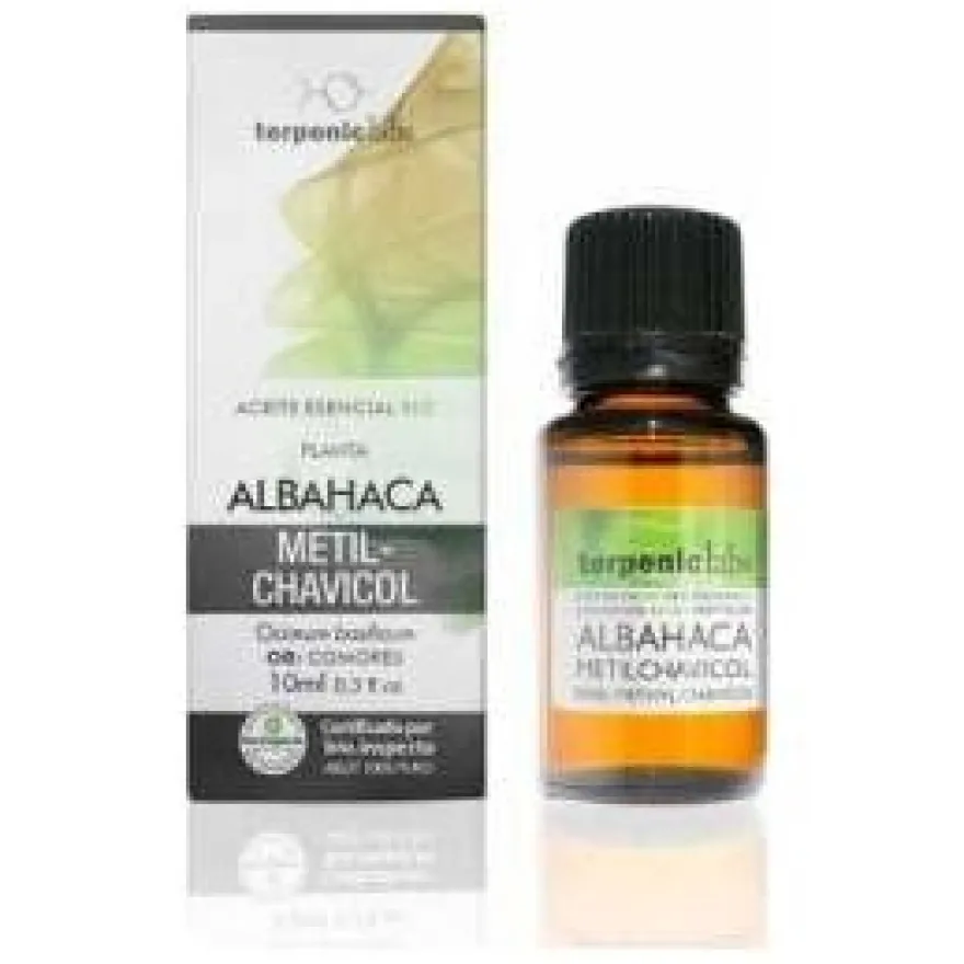 Albahaca Aceite Esencial Bio 10Ml.