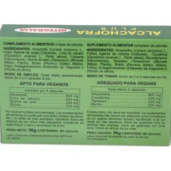 Alcachofa Plus 60cap - Integralia