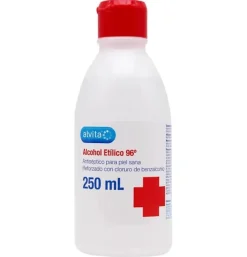 Alcohol 96º Alvita, 250 ml - Alliance Healthcare