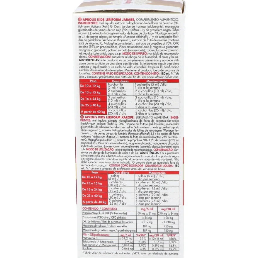 Alergi - Form (aprolis Leriform) Kids Jarabe 180ml - Intersa