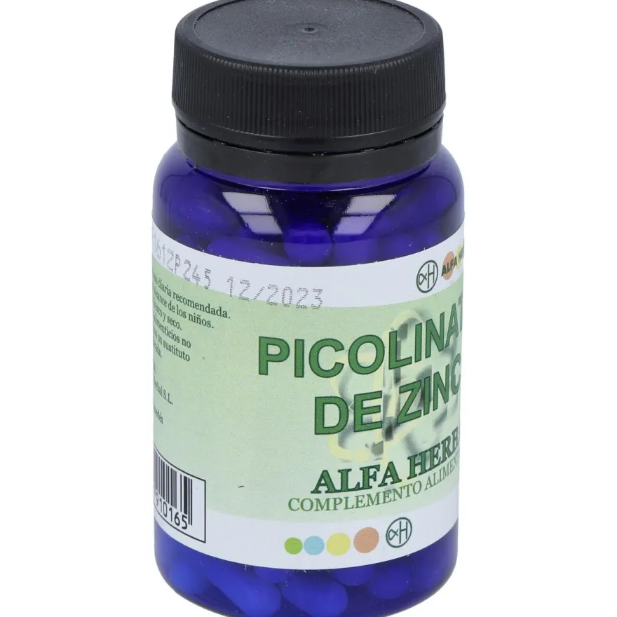 Alfa Herbal Picolinato De Zinc 90Caps