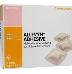 Allevyn Aposit Adhesiv 7,5X7,5 10 Uni