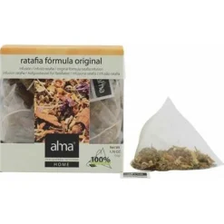 Alma Home Ratafia Infusión Pirámides Eco Vegan 15Uds
