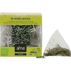 Alma Home Te Verde Sencha Infusion Eco Vegan 15 Sobres