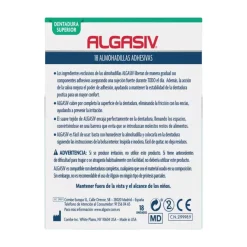 Almohadillas Adhesivas para Dentaduras Postizas Superiores, 18 ud. - Algasiv®