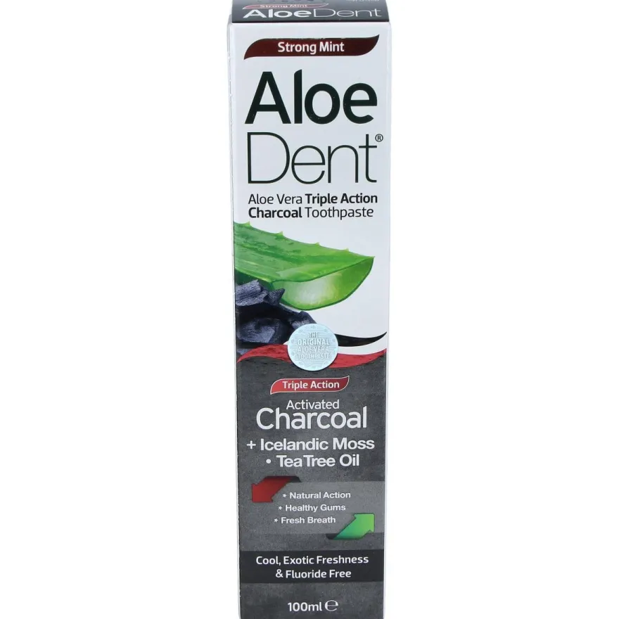 Aloedent Carbon Activo Dentifrico 100Ml.