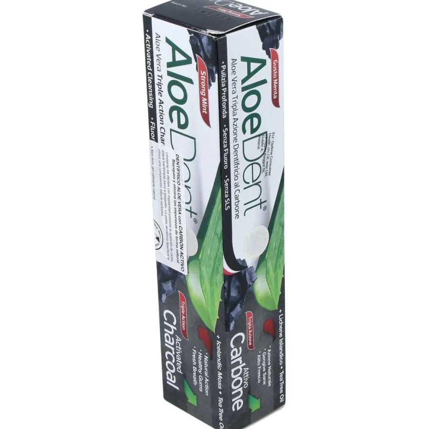 Aloedent Carbon Activo Dentifrico 100Ml.