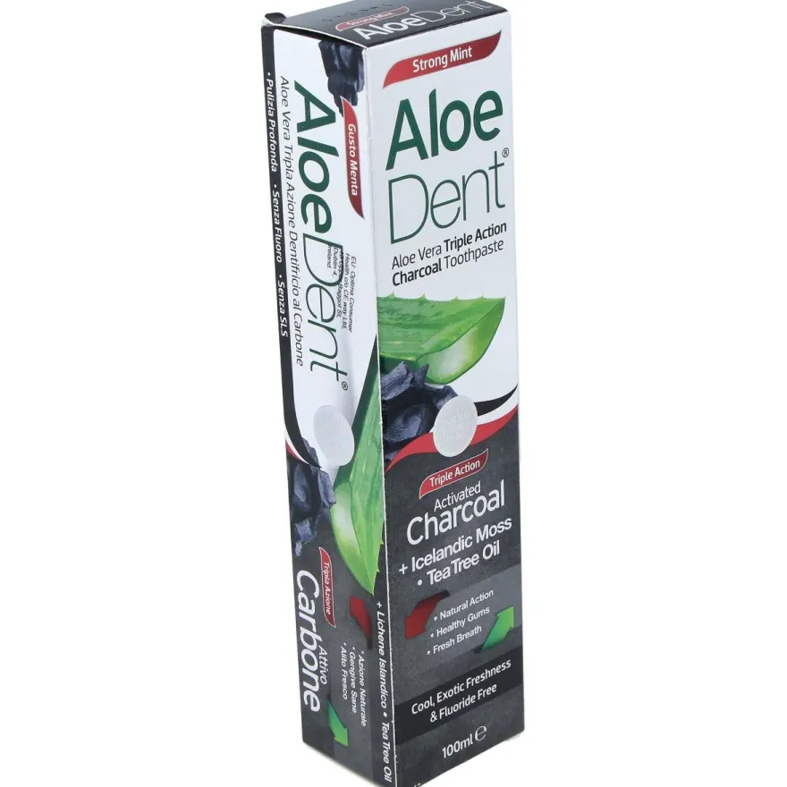 Aloedent Carbon Activo Dentifrico 100Ml.