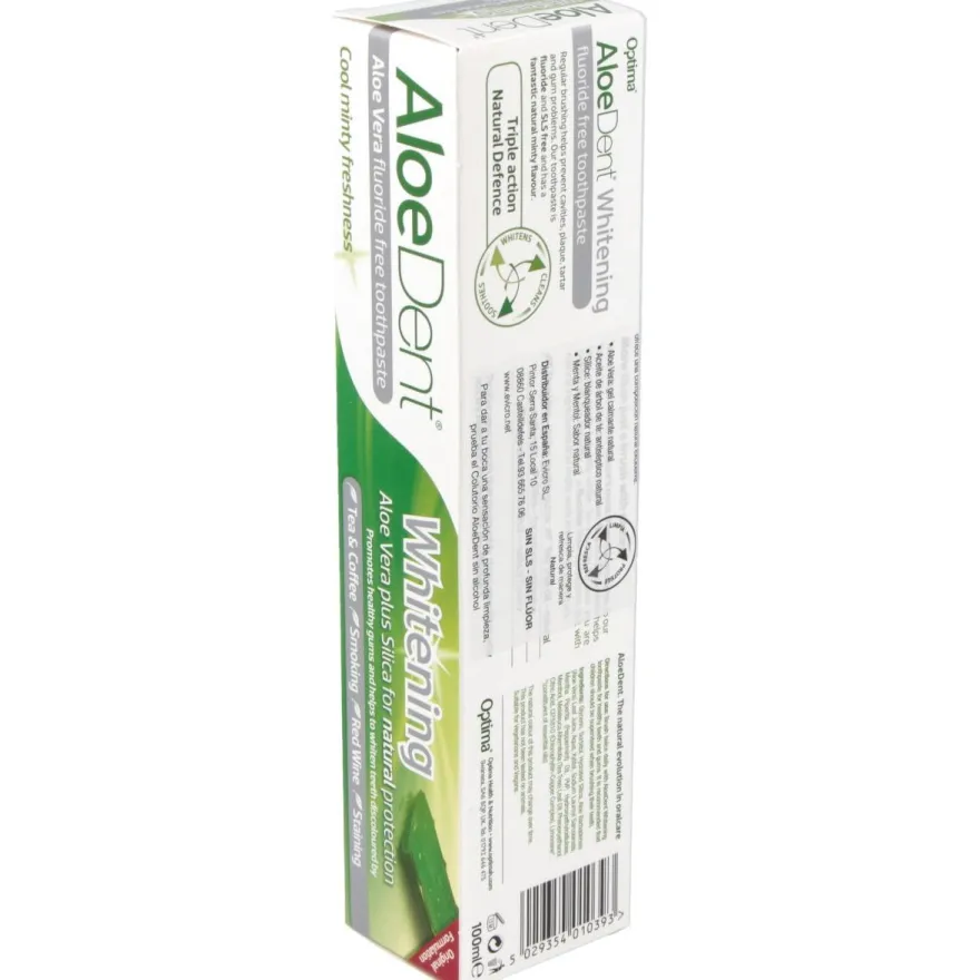 Aloedent Whitening Blanqueadora Dentifrico 100Ml.