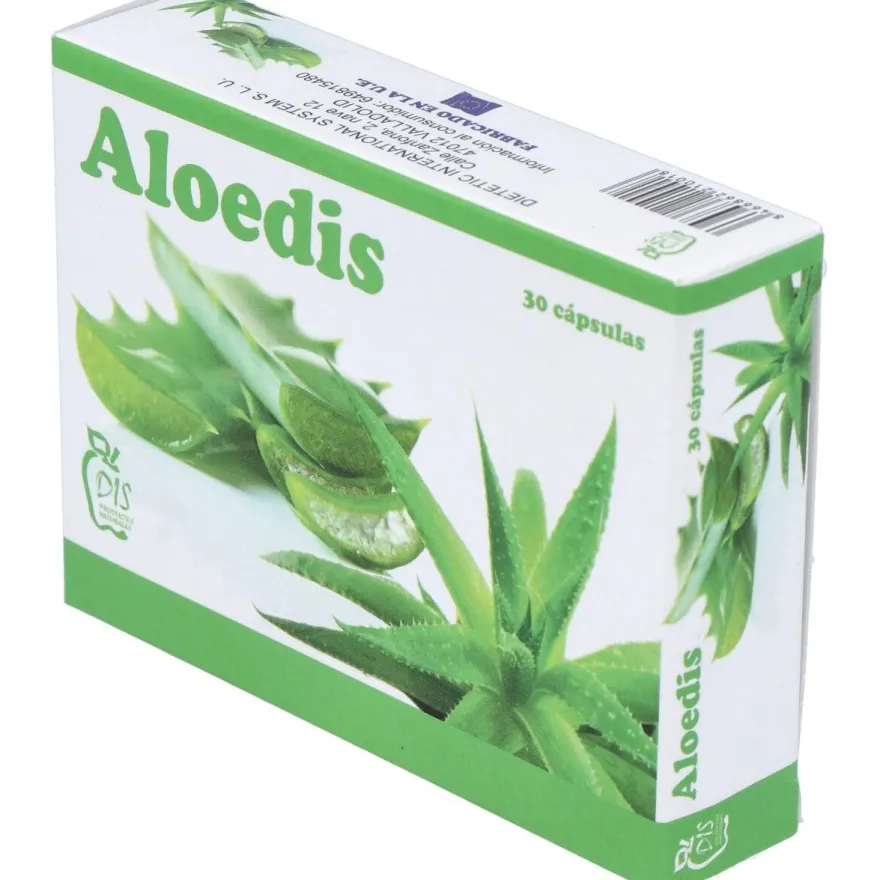 Aloedis (aloe Vera) 30cap - Dis Productos Naturales