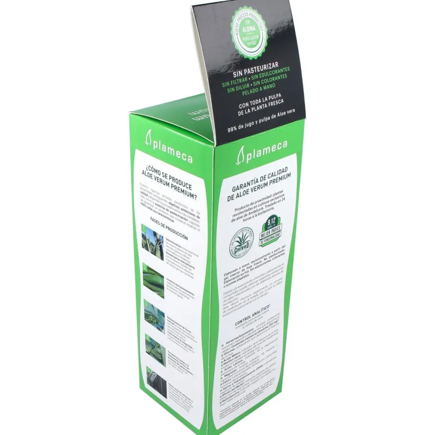 Aloe Verum Premium sin Aloina 1litro - Plameca