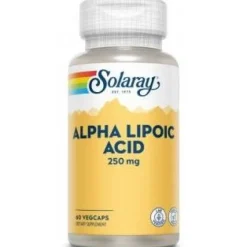 Alpha Lipoic Acid 250mg 60cáps - Solaray