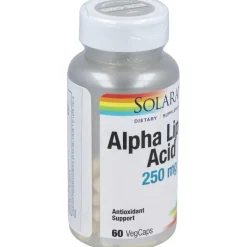 Alpha Lipoic Acid 250mg 60cáps - Solaray