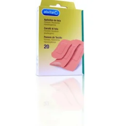 Alvita Apósito Adhesivo Tela, 20 u - Alliance Healthcare