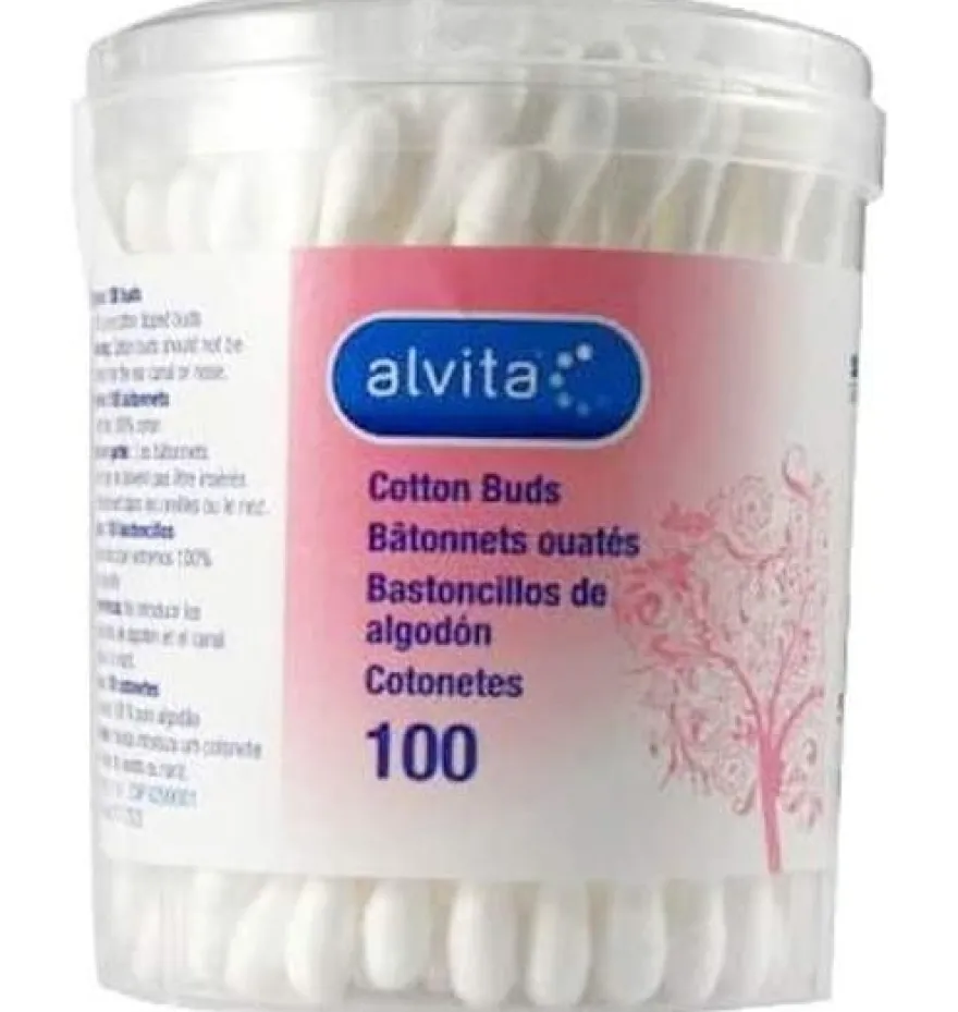 Alvita Bastoncillos Oidos,100 Unidades - Alliance Healthcare