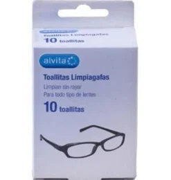 Alvita Toallitas Limpiagafas,10 Unidades. - Alliance Healthcare