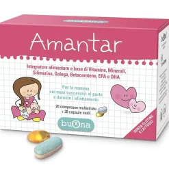 Amantar (20 Comprimidos + 20 Cápsulas) - Otros Laboratorios
