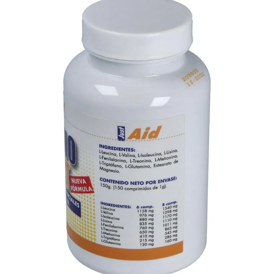 Amino Just Eaa (Aminoacidos Esenciales) 150Comp.