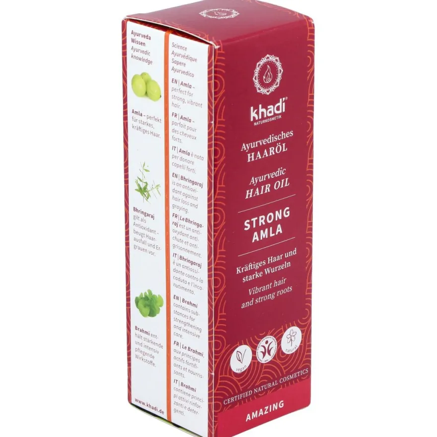Amla Aceite Fortalecedor Capilar Brillo 50ml - Khadi