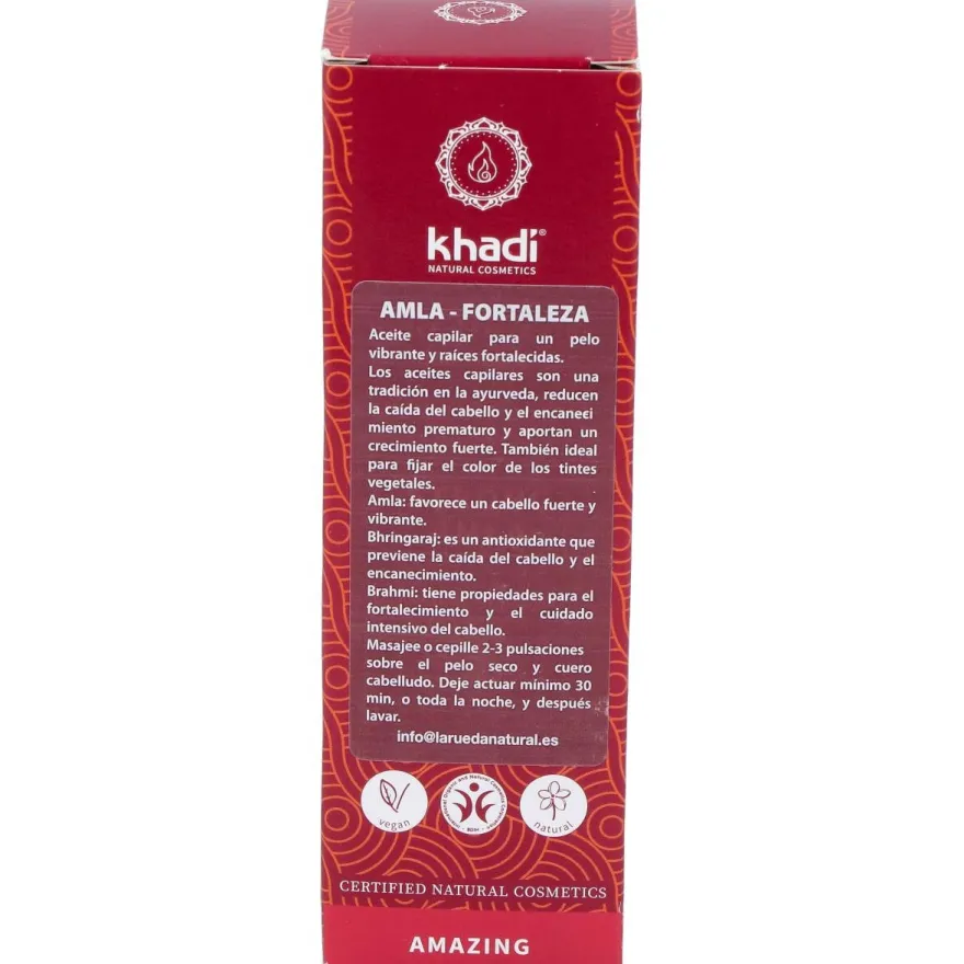 Amla Aceite Fortalecedor Capilar Brillo 50ml - Khadi