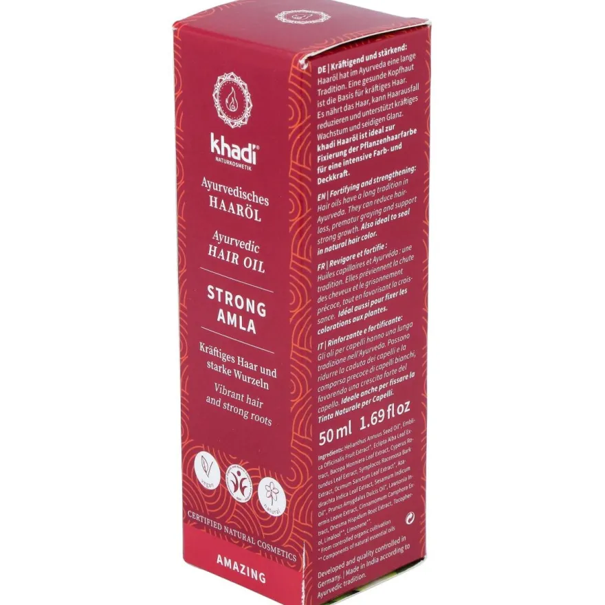 Amla Aceite Fortalecedor Capilar Brillo 50ml - Khadi