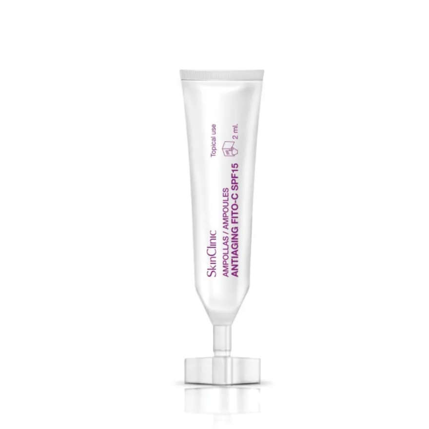 Ampollas Antiaging Fito-C SPF 15, 10 Ampollas, 2 ml. - SkinClinic
