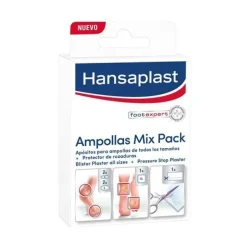 Ampollas Mix Pack, 5 apósitos y 1 protector - Hansaplast