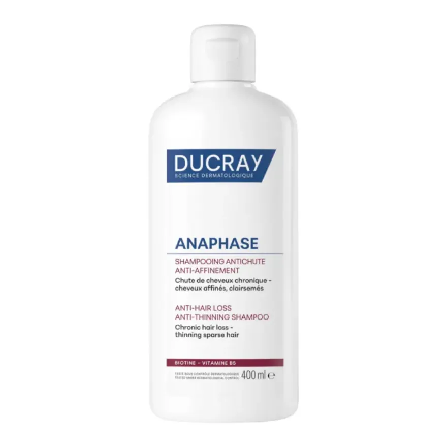 Anaphase Champú Anticaída y Antiafinamiento, 400 ml. - Ducray