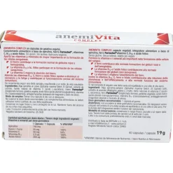 Anemivita Complex, 40 Uds - Santiveri