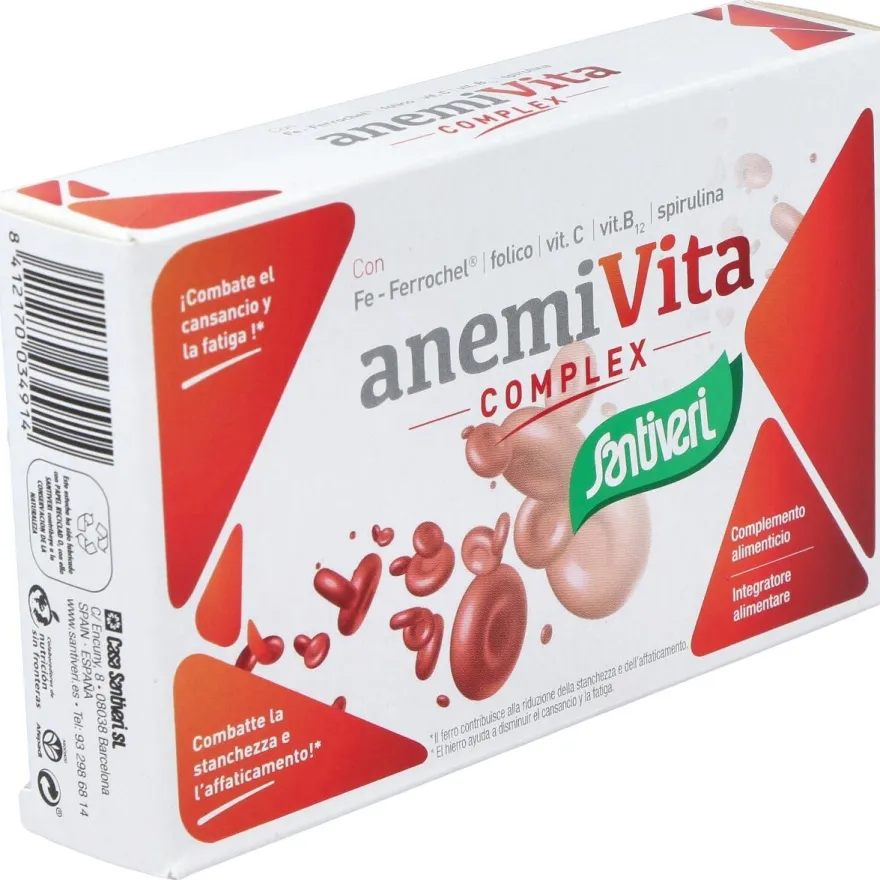 Anemivita Complex, 40 Uds - Santiveri
